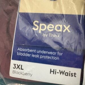 Speax 3X by Thinx Hi-Waist Absorbent Underwear